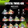 Uwin Twins Crystal 40000 Puffs – 40K Double Flavor Disposable Vape