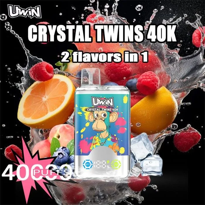 Uwin Twins Crystal 40000 Puffs Review