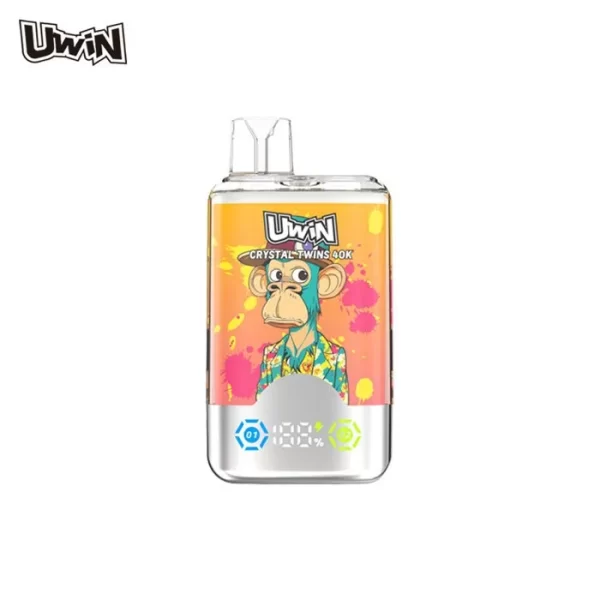 Uwin Twins Crystal 40000 Puffs – 40K Double Flavor Disposable Vape