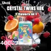 Uwin Twins Crystal 40000 Puffs – 40K Double Flavor Disposable Vape