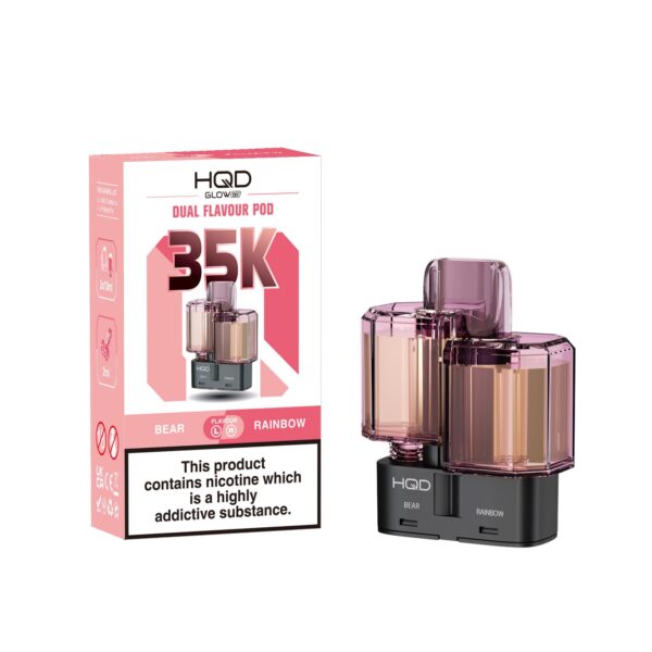 Vapeador desechable HQD Glow Air 35000 Puffs