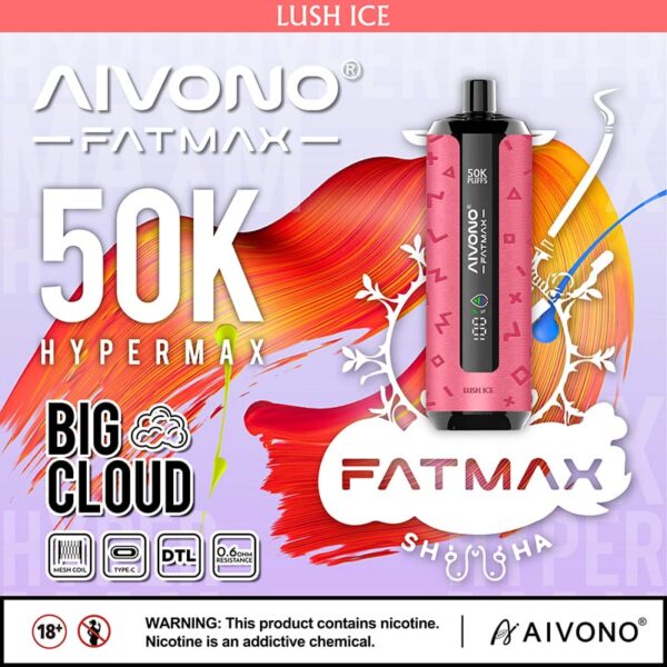 AIVONO AIM FATMAX 50000puffs disposable vape