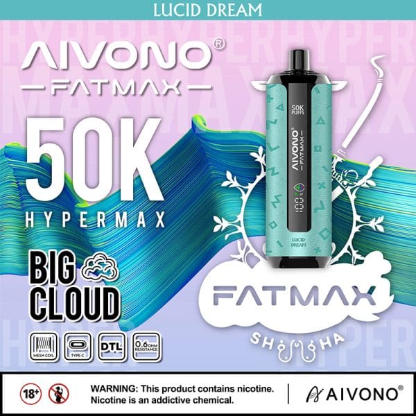 AIVONO AIM FATMAX 50000puffs disposable vape