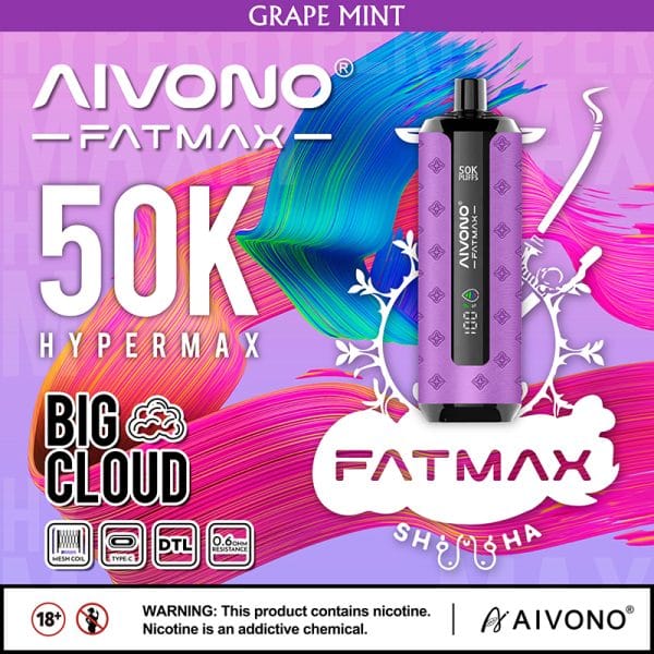 AIVONO AIM FATMAX 50000puffs disposable vape