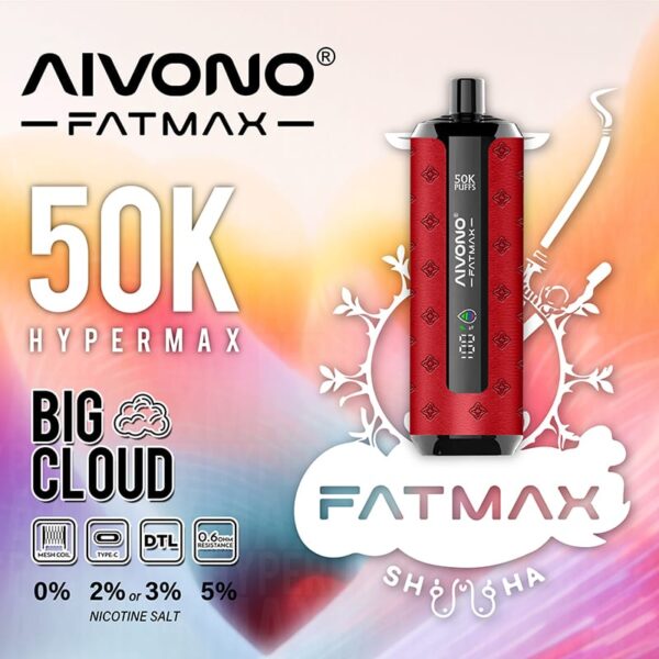 AIVONO AIM FATMAX 50000puffs disposable vape
