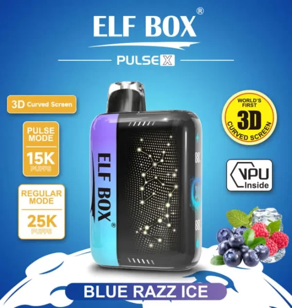 ELF BOX PULSE X 25000 PUFF Engangs-vape