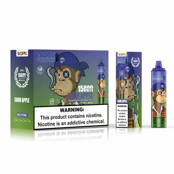 VOPK-TORNADO 15000 PUFF engångsvape