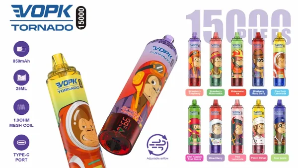 VOPK-TORNADO 15000 PUFF engångsvape