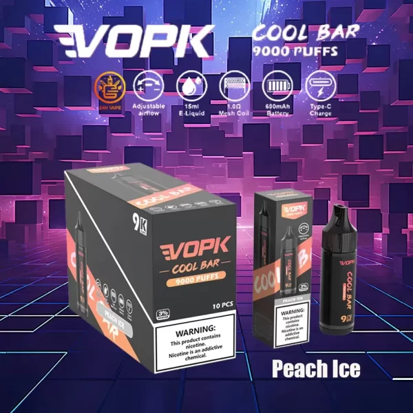 VOPK Cool Bar 9000 Puff Vape jetable