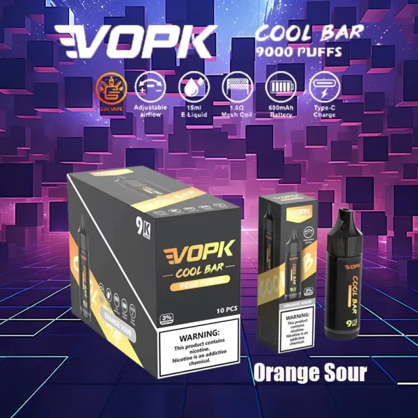 VOPK Cool Bar 9000 Puff Vape jetable