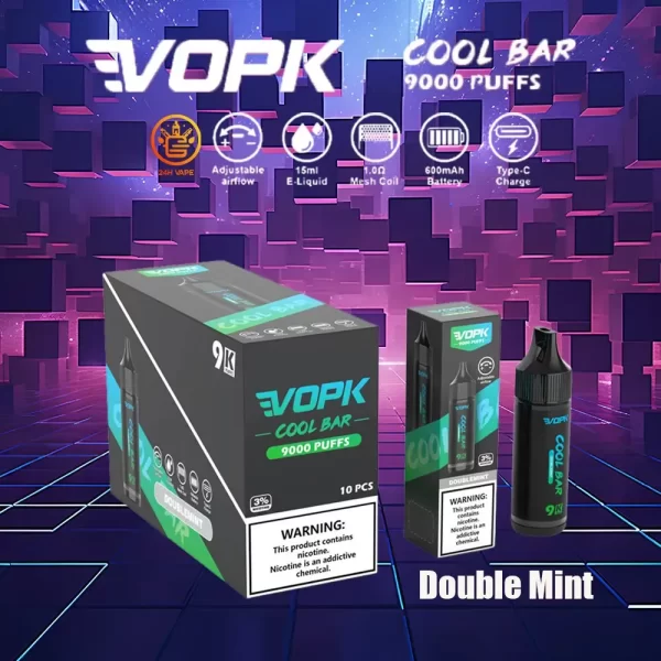 VOPK Cool Bar 9000 Puff Vape jetable