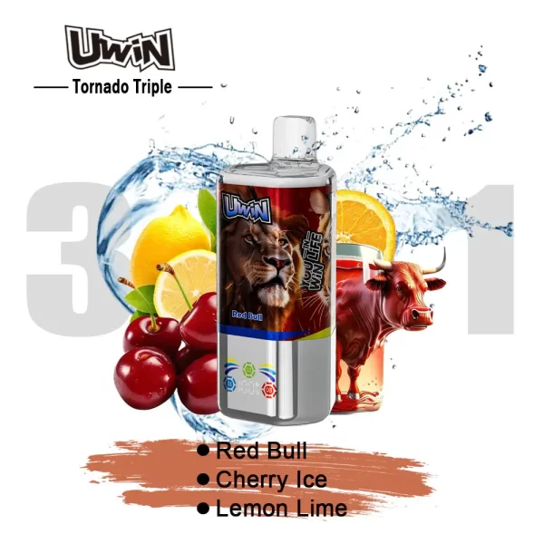 Uwin Tornado Triple 60K(3 in 1) PUFF Disposable Vape