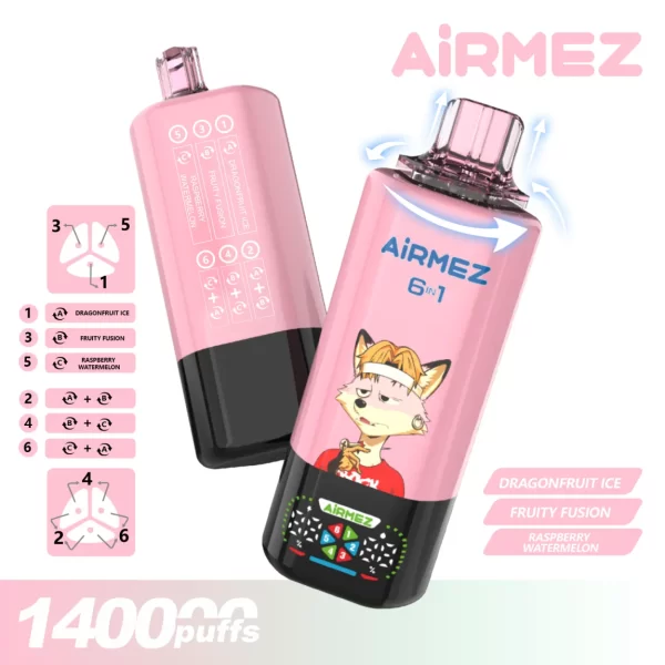 AIRMEZ FOX 6 IN 1 140000 PUFF Disposable Vape 