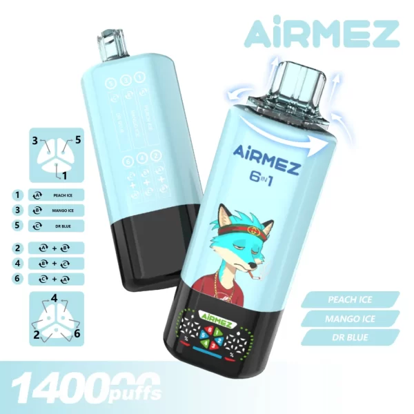 AIRMEZ FOX 6 IN 1 140000 PUFF Disposable Vape 