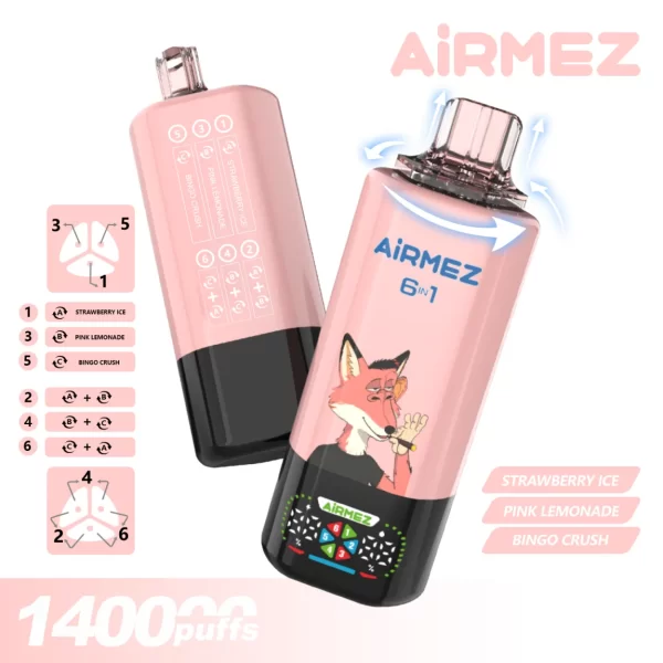 AIRMEZ FOX 6 IN 1 140000 PUFF Disposable Vape 