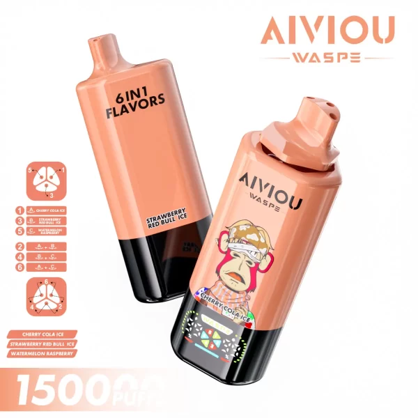 WASPE Aiviou 6 in 1 150K PUFFS Disposable Vape