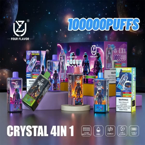 UZY 100000 Puff 4 Flavors in 1 Disposable Vape