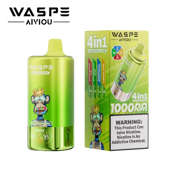 WASPE 4-IN-1 100000 PUFFS DISPOSABLE VAPE