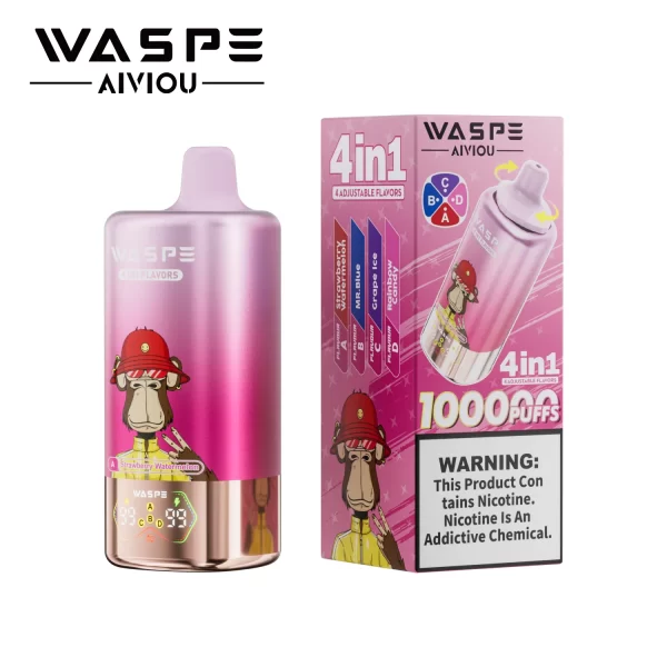 WASPE 4-IN-1 100000 PUFFS DISPOSABLE VAPE