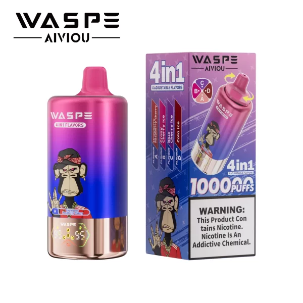 WASPE 4-IN-1 100000 PUFFS DISPOSABLE VAPE