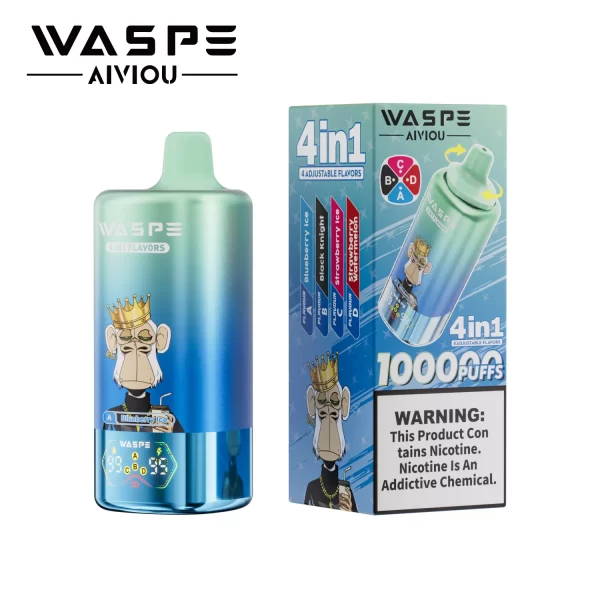 WASPE 4-IN-1 100000 PUFFS DISPOSABLE VAPE