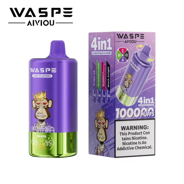 WASPE 4-IN-1 100000 PUFFS DISPOSABLE VAPE