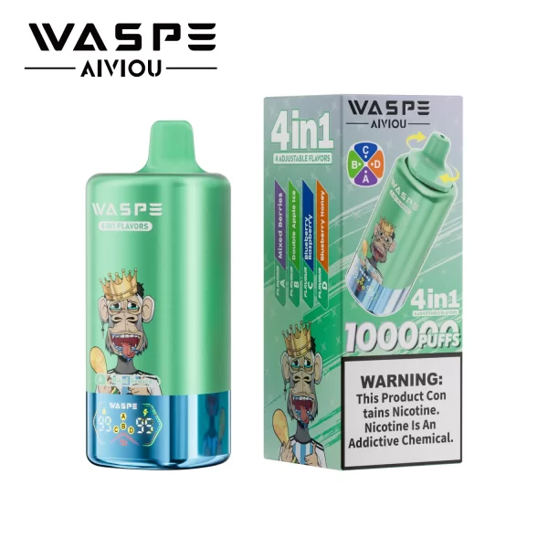 WASPE 4-IN-1 100000 PUFFS DISPOSABLE VAPE