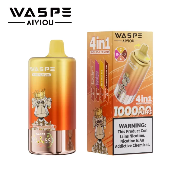 WASPE 4-IN-1 100000 PUFFS DISPOSABLE VAPE
