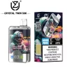 UZY CRYSTAL TWIN 50000 (Double Flavors) Puff Disposable Vape