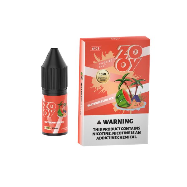 ZOOY VAPE E-LIQUID | Premium 10ML 20MG (2%) Nicotine Salt E-Juice