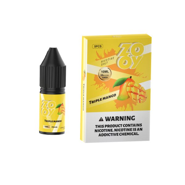 ZOOY VAPE E-LIQUID | Premium 10ML 20MG (2%) Nicotine Salt E-Juice