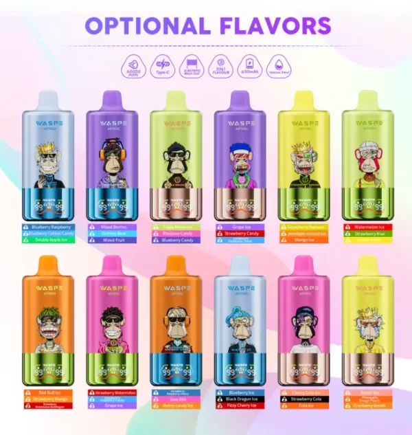 WASPE 60000 PUFFS Disposable Vape