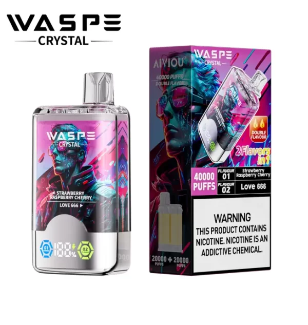 Waspe Crystal 40000Puffs engångsvape