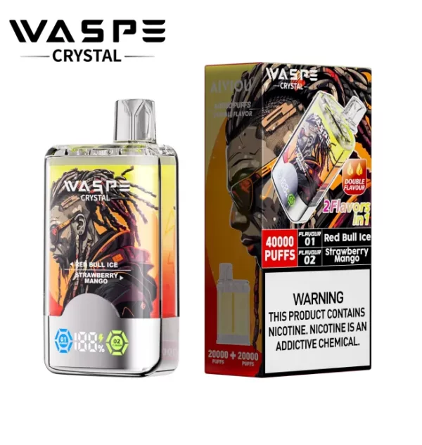 Waspe Crystal 40000Puffs engångsvape