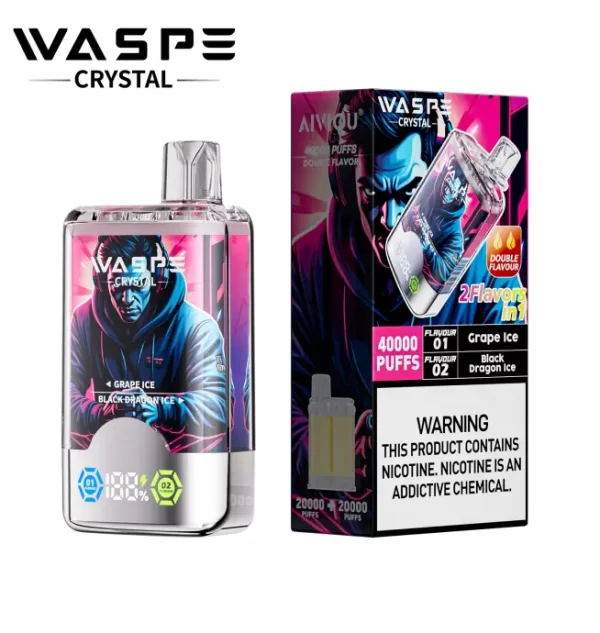 Waspe Crystal 40000Puffs engångsvape