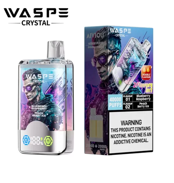 Waspe Crystal 40000Puffs engångsvape