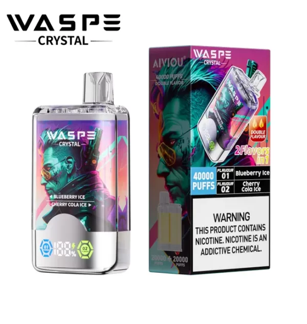 Waspe Crystal 40000Puffs engångsvape