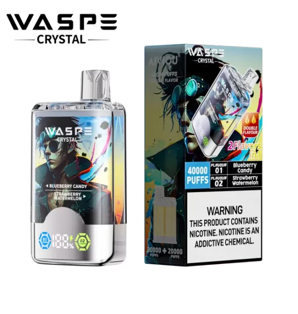Waspe Crystal 40000Puffs engångsvape