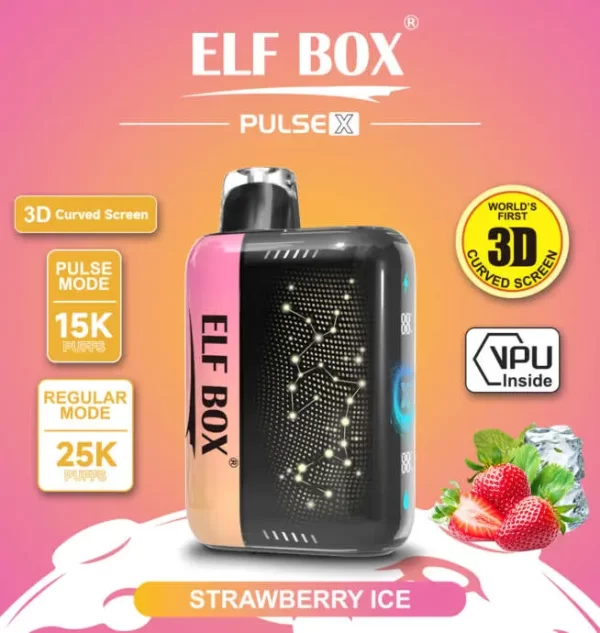 ELF BOX PULSE X 25k Puffs eldobható e-cigaretta