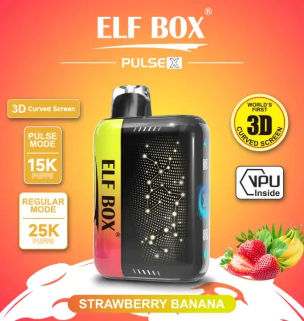ELF BOX PULSE X 25k Puffs eldobható e-cigaretta