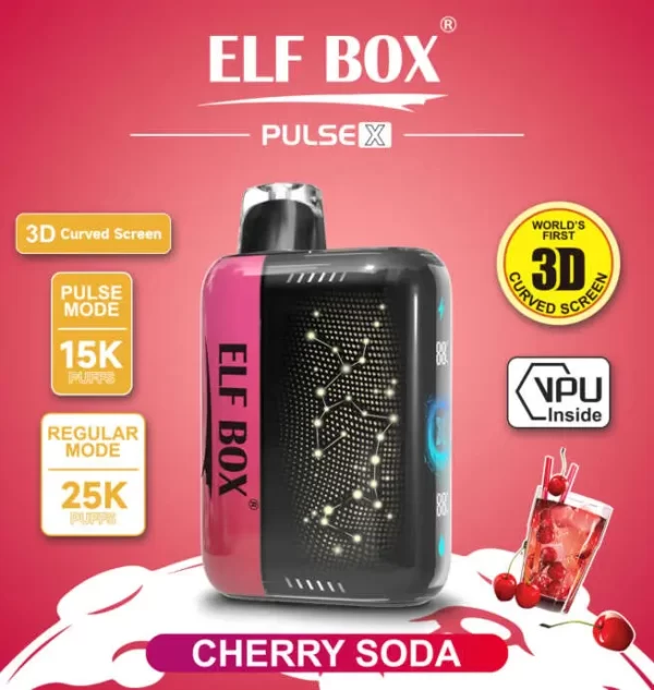ELF BOX PULSE X 25k Puffs eldobható e-cigaretta