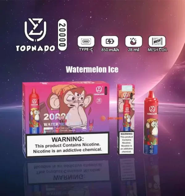 UZY TORNADO 20000 PUFFS VAPE MONOUSO