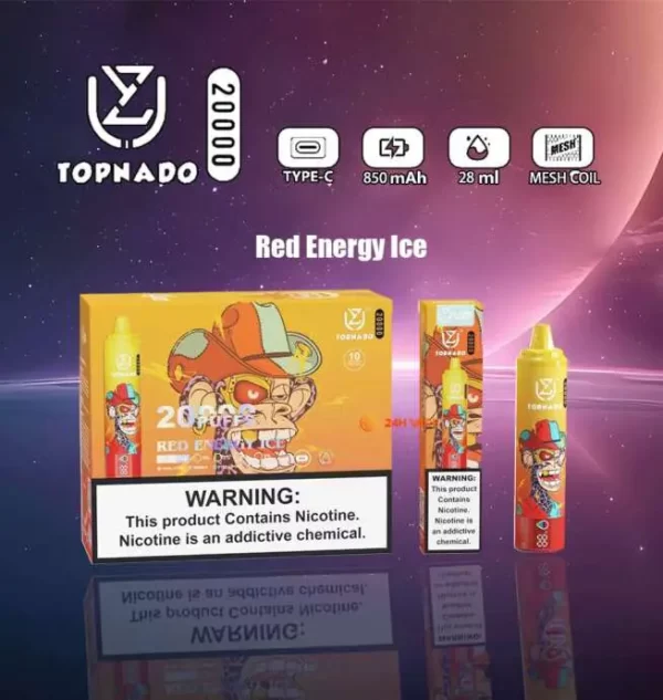 UZY TORNADO 20000 PUFFS VAPE MONOUSO