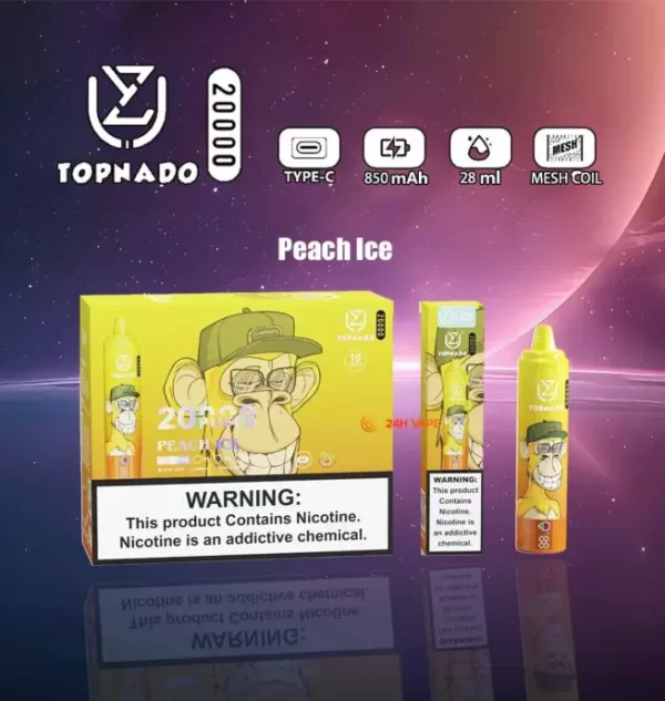 UZY TORNADO 20000 PUFFS VAPE MONOUSO