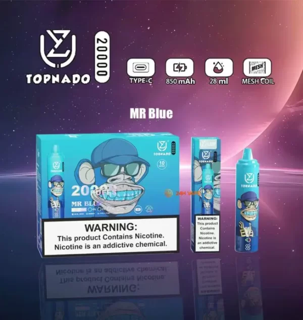 UZY TORNADO 20000 PUFFS VAPE MONOUSO