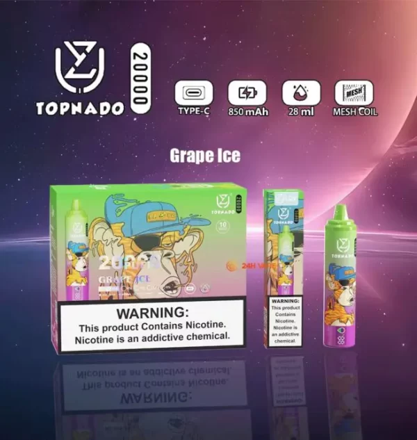 UZY TORNADO 20000 PUFFS VAPE MONOUSO