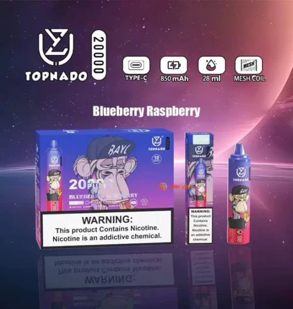 UZY TORNADO 20000 PUFFS VAPE MONOUSO