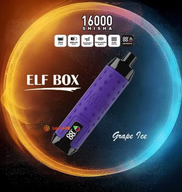 ELF BOX SHISHA 16000 PUFF Einweg-Vape