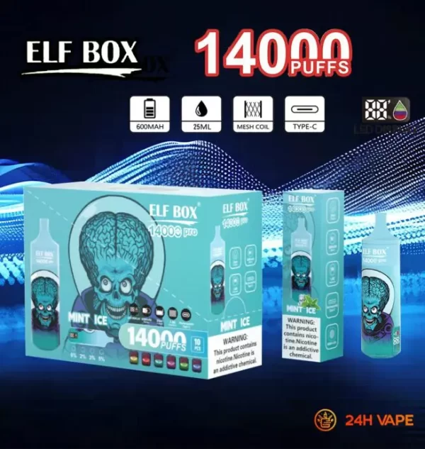ELF BOX RGB 14000 Puff Pro Disposable Vape