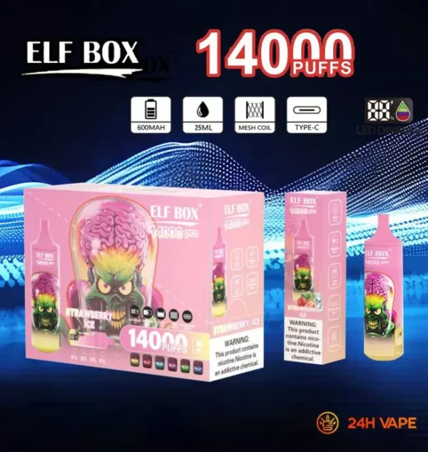 ELF BOX RGB 14000 Puff Pro Disposable Vape